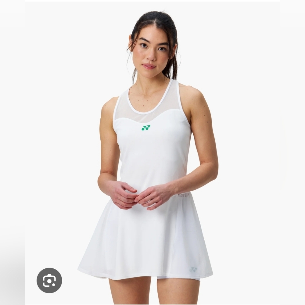 Yonex White Tennis Dress NO SHORTS XSmall Xs Excellent